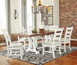 Valebeck Dining Table and 6 Chairs - D546D6