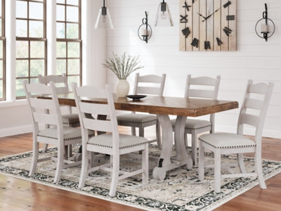 Valebeck Dining Table and 8 Chairs - D546D7