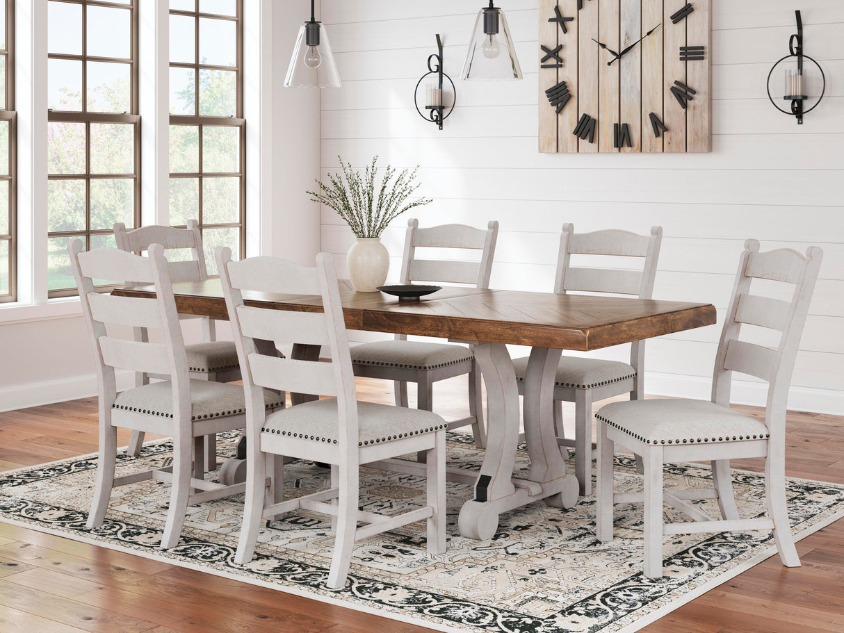 Valebeck Dining Table and 8 Chairs - D546D7