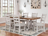 Valebeck Dining Table and 8 Chairs - D546D7
