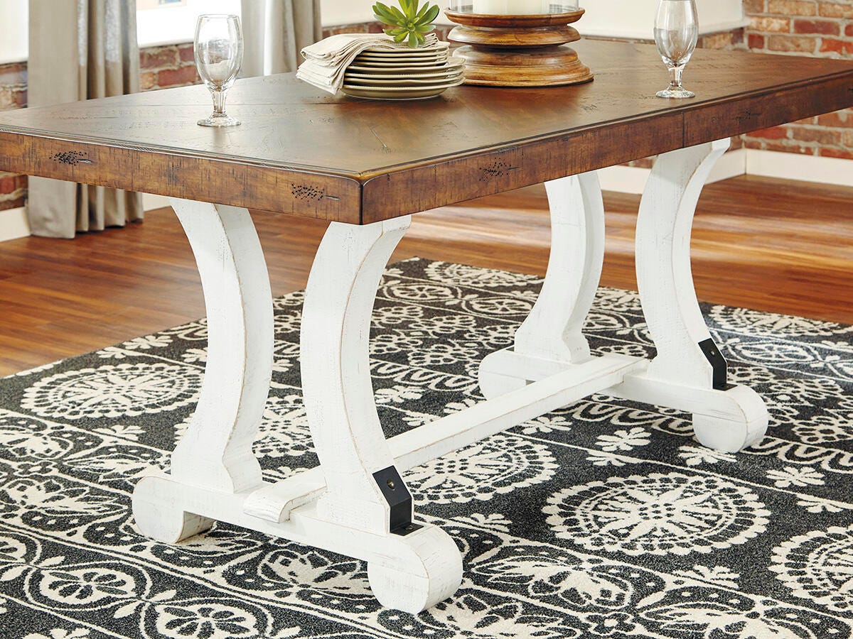 Valebeck Dining Table and 8 Chairs with Server - D546D12