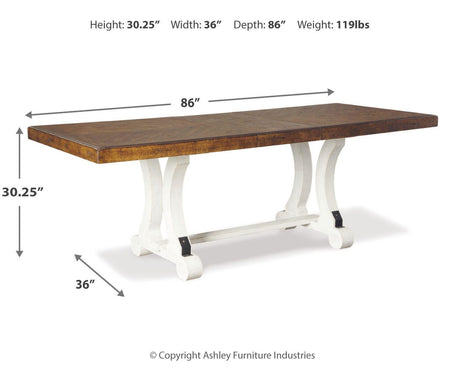 Valebeck Dining Table - D546-35
