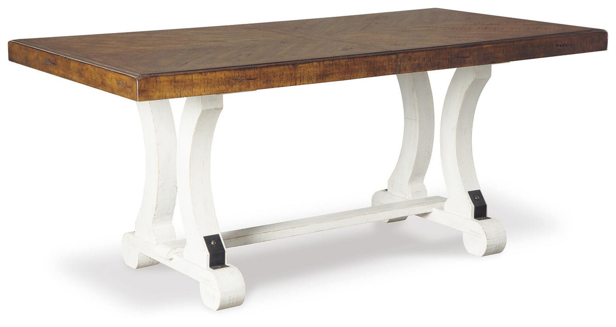 Valebeck Dining Table and 8 Chairs with Server - D546D12