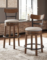 Valebeck Bar Height Bar Stool - D546-430