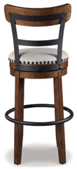 Valebeck Bar Height Bar Stool - D546-430