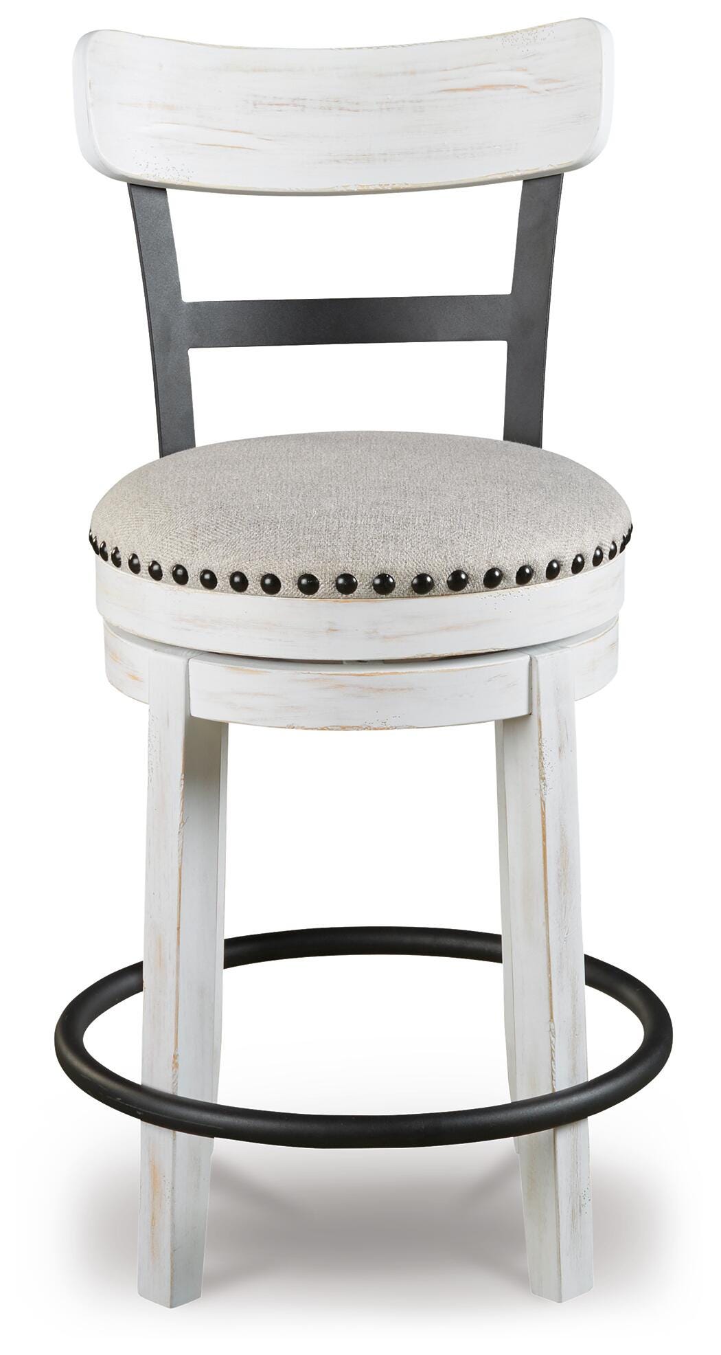 Valebeck Counter Height Dining Table, 4 Barstools and Server - D546D15