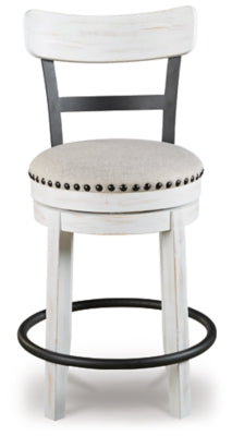 Valebeck Counter Height Dining Table and 6 Barstools - D546D34