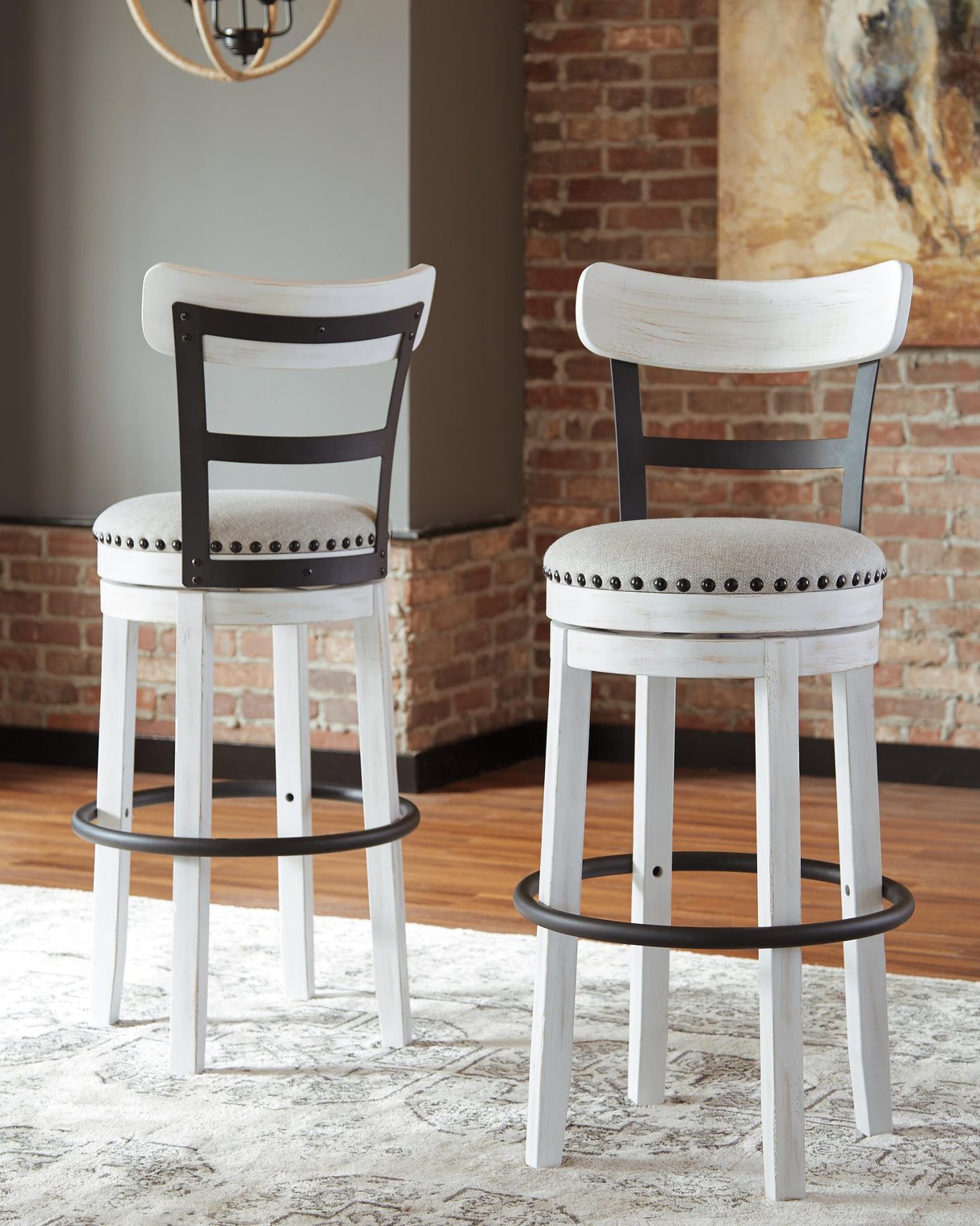 Valebeck Bar Height Bar Stool - D546-530