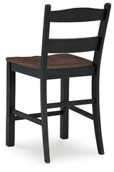 Valebeck Counter Height Barstool (Set of 2) - D546-724X2