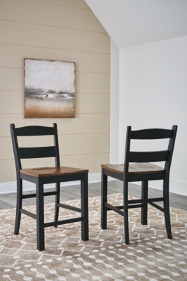 Valebeck Counter Height Barstool (Set of 2) - D546-724X2
