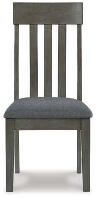 Hallanden Dining Table, 6 Chairs and Server - D589D5