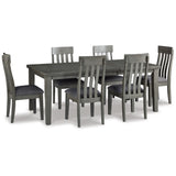 Hallanden Extension Dining Table and 6 Chairs - D589D6