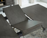 Hallanden Dining Table, 4 Chairs, and Bench - D589D2