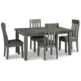 Hallanden Dining Table and 4 Chairs - D589D1
