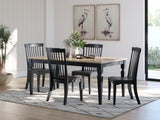 Brenkerton Dining Table and 4 Chairs - PCD591D1