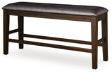 Haddigan Counter Height Dining Bench - D596-09