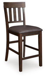 Haddigan Counter Height Dining Table and 4 Barstools - D596D9