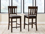 Haddigan Counter Height Bar Stool (Set of 2) - D596-124X2