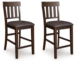 Haddigan Counter Height Bar Stool (Set of 2) - D596-124X2