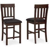 Haddigan Counter Height Bar Stool (Set of 2) - D596-124X2