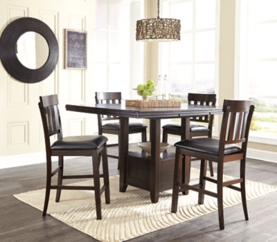 Haddigan Counter Height Bar Stool (Set of 2) - D596-124X2