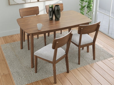 Tameride Dining Table and 4 Chairs (Set of 5) - PCD609-225