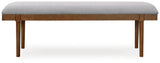 Lyncott 59" Upholstered Dining Bench - D615-00