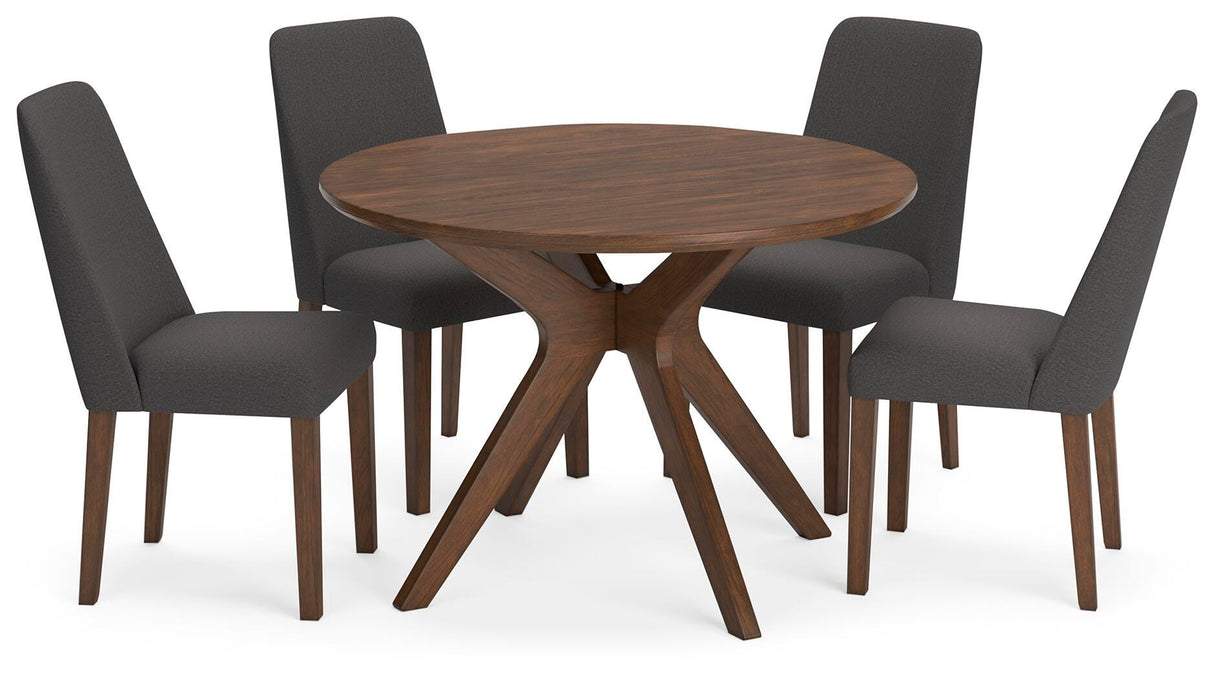 Lyncott Dining Table and 2 Chairs - D615D7