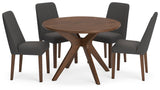 Lyncott Dining Table and 2 Chairs - D615D7