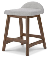 Lyncott Counter Height Bar Stool - D615-124