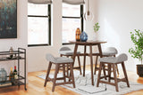 Lyncott Counter Height Bar Stool - D615-124