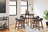 Lyncott Counter Height Bar Stool - D615-224