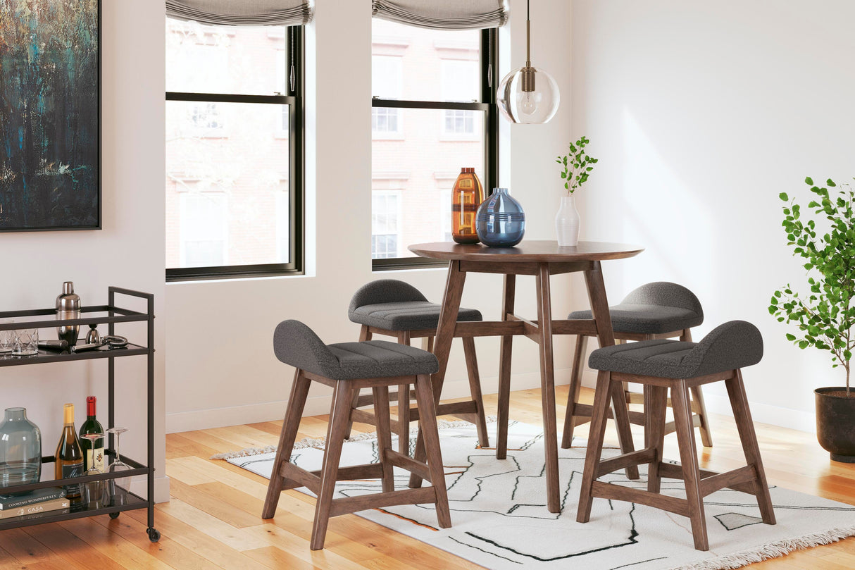 Lyncott Counter Height Bar Stool - D615-224
