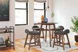 Lyncott Counter Height Bar Stool - D615-224