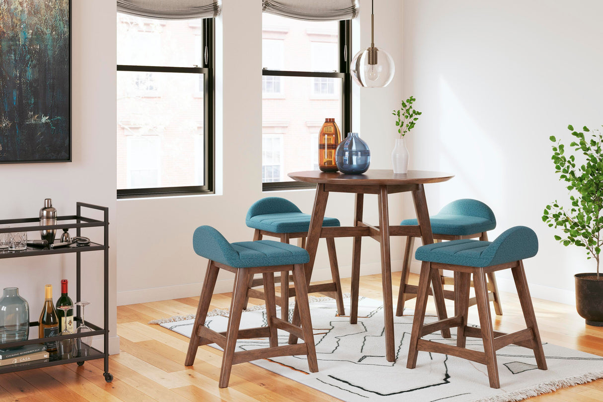 Lyncott Counter Height Bar Stool - D615-324