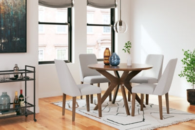 Lyncott Dining Table and 4 Chairs - D615D1