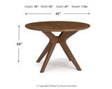 Lyncott Dining Table and 4 Chairs - D615D1