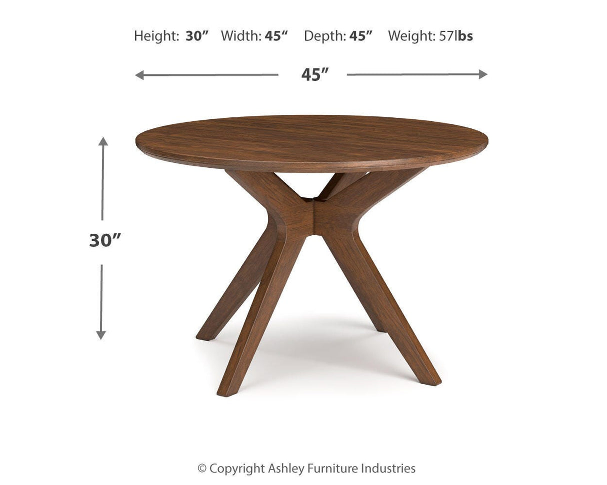 Lyncott Dining Table and 4 Chairs - D615D10