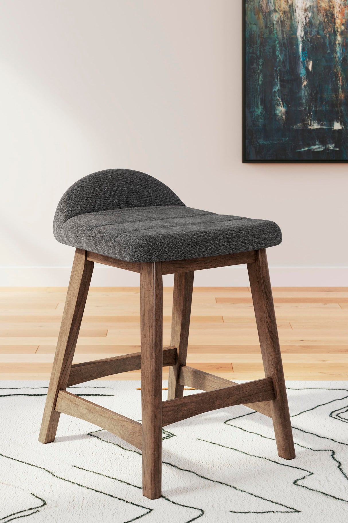 Lyncott Counter Height Bar Stool - D615-224
