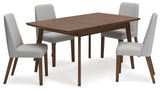 Lyncott Extension Dining Table and 4 Chairs - D615D2