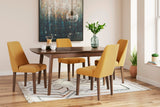 Lyncott Dining Table and 4 Chairs - D615D3