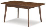 Lyncott Extension Dining Table and 6 Chairs - D615D17