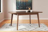 Lyncott Extension Dining Table and 4 Chairs - D615D9