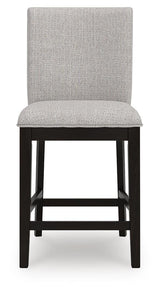 Neymorton Counter Height Dining Table and 4 Barstools - D618D5