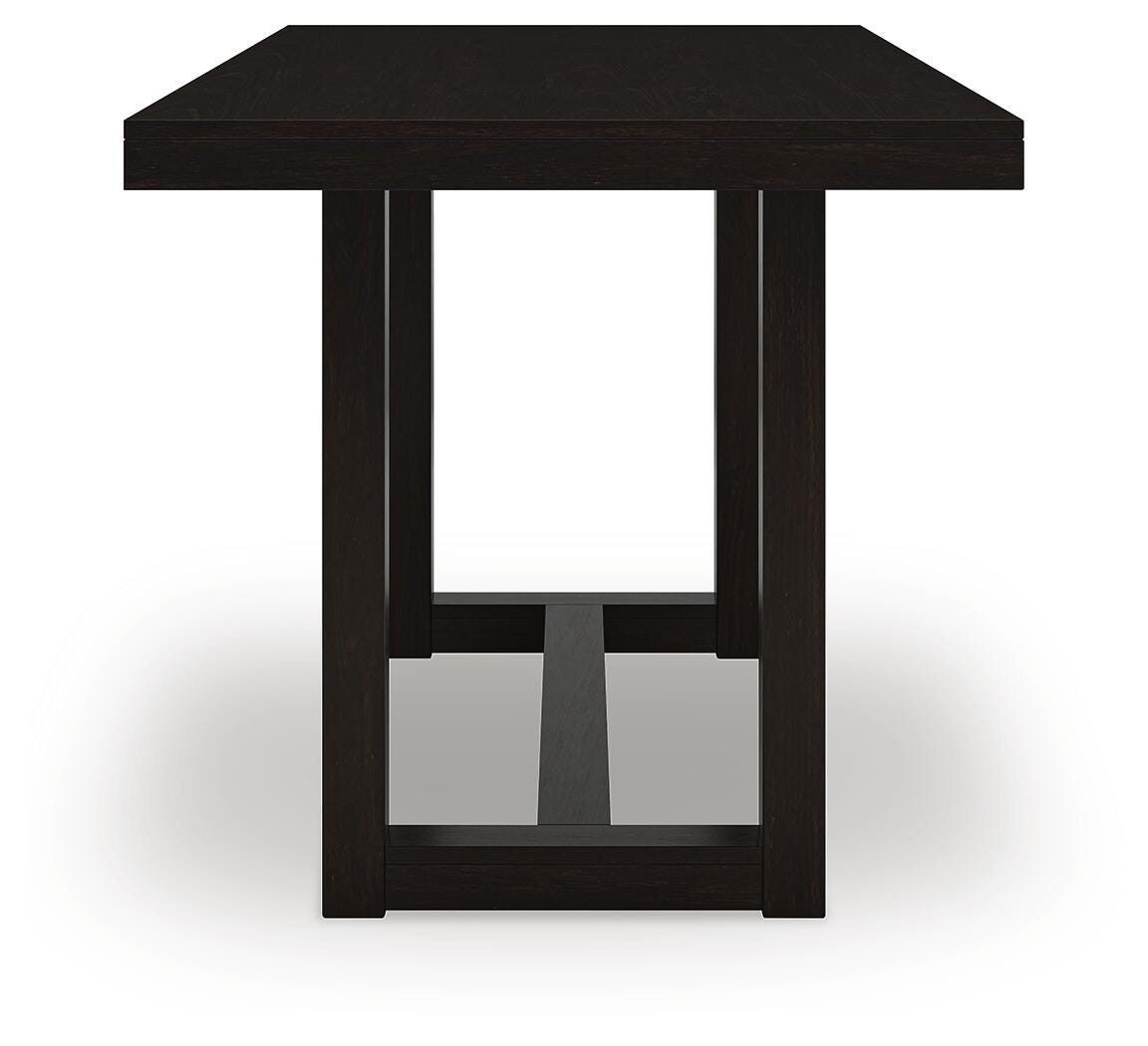 Neymorton Counter Height Dining Table and 4 Barstools - D618D5