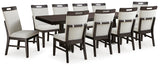 Neymorton Dining Table and 10 Chairs - D618D4