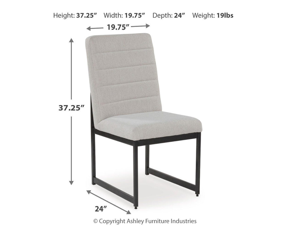 Tomtyn Extension Dining Table and 8 Chairs - D622D3