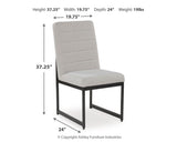 Tomtyn Extension Dining Table and 8 Chairs - D622D3