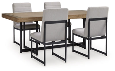 Tomtyn Dining Table and 4 Chairs - D622D1