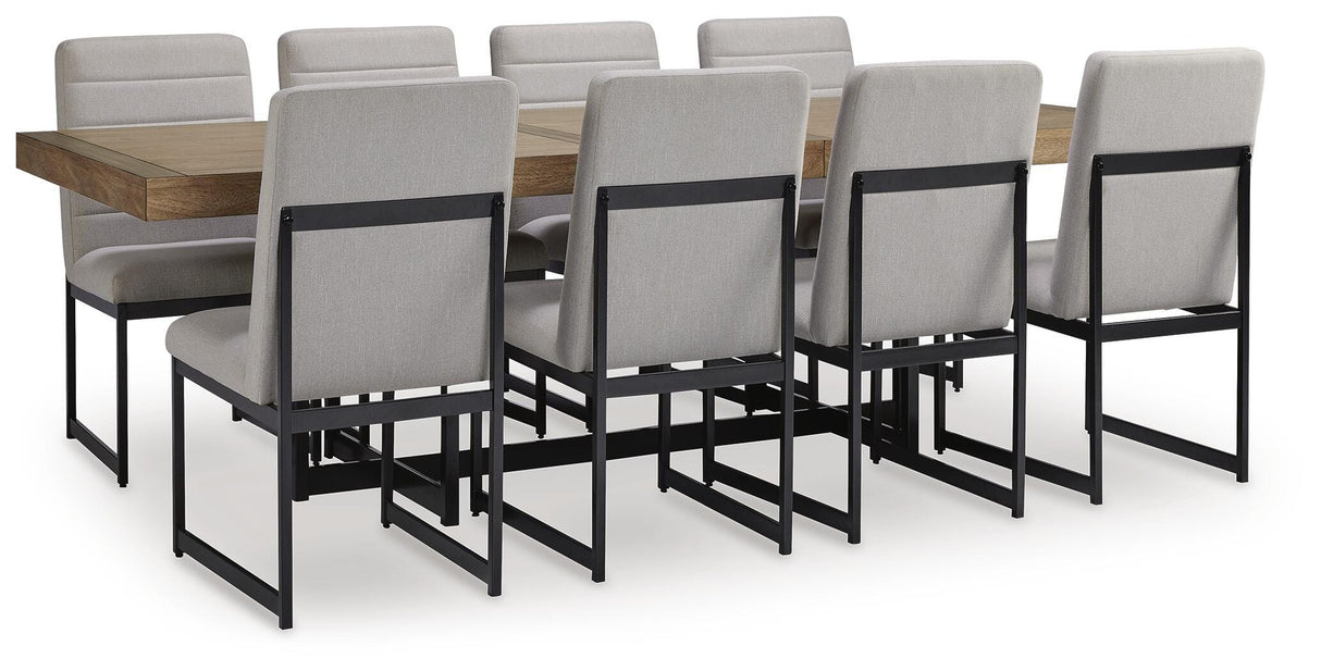 Tomtyn Extension Dining Table and 8 Chairs - D622D3